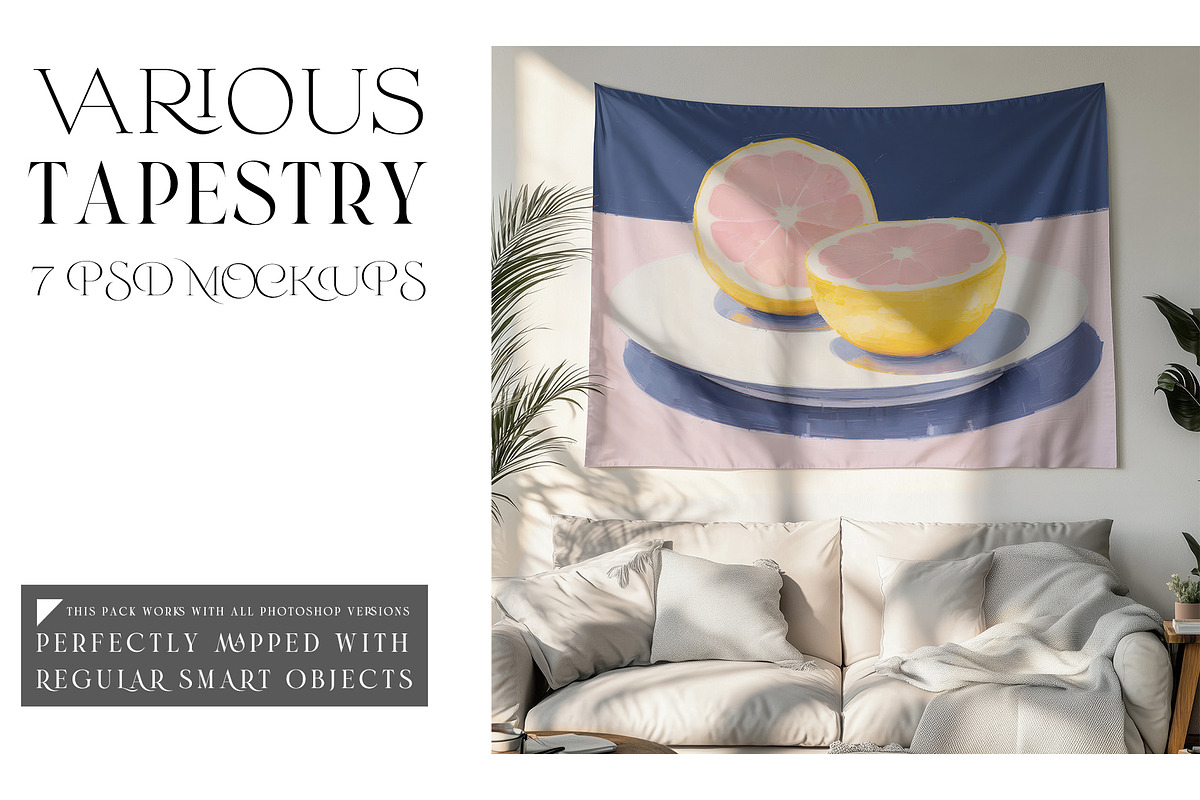 Various Tapestry Mockups, a Household Mockup by mock-ups (Photo 1 of 11)