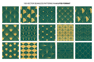 100 Art Deco Patterns