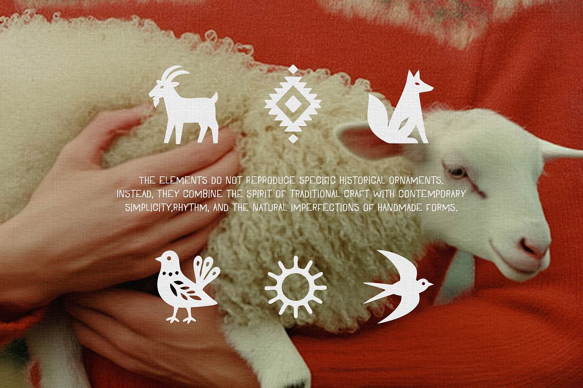 Folklore: 54 Folk Art Elements, an Object Graphic by pixelbuddha.net (Photo 3 of 6)