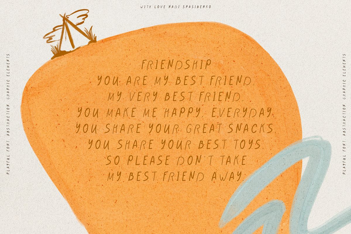 Street Beans || Fun Font & Extras, a Handwritten Font by nadispasibenko (Photo 11 of 15)
