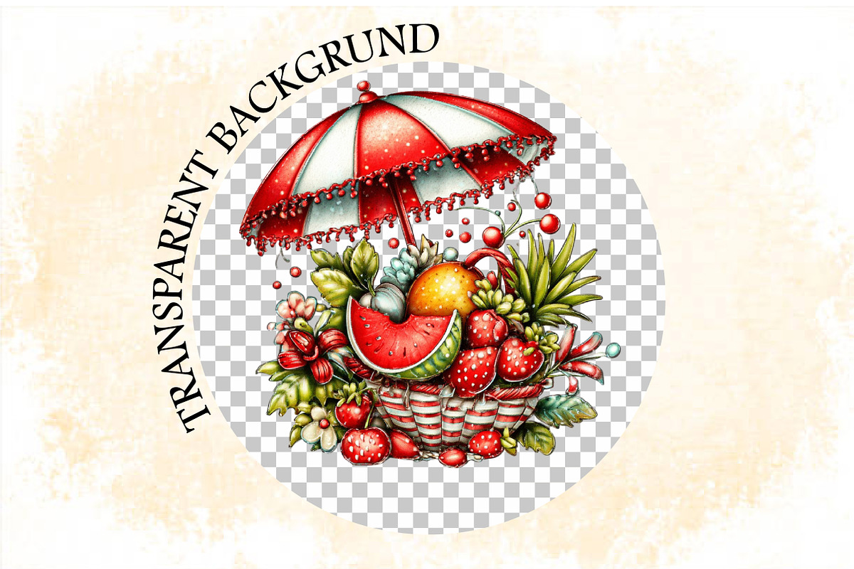 Whimsical Summer Clipart Bundle., an Illustration by SVGArt (Photo 8 of 9)