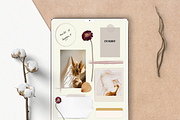 Mood Board digital stickers, an Illustration by Oh Mia Studio (Thumbnail 4 of 5)