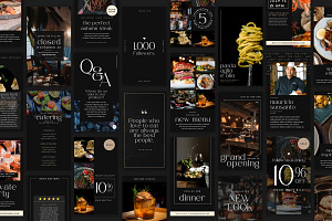 Restaurant Social Media Templates