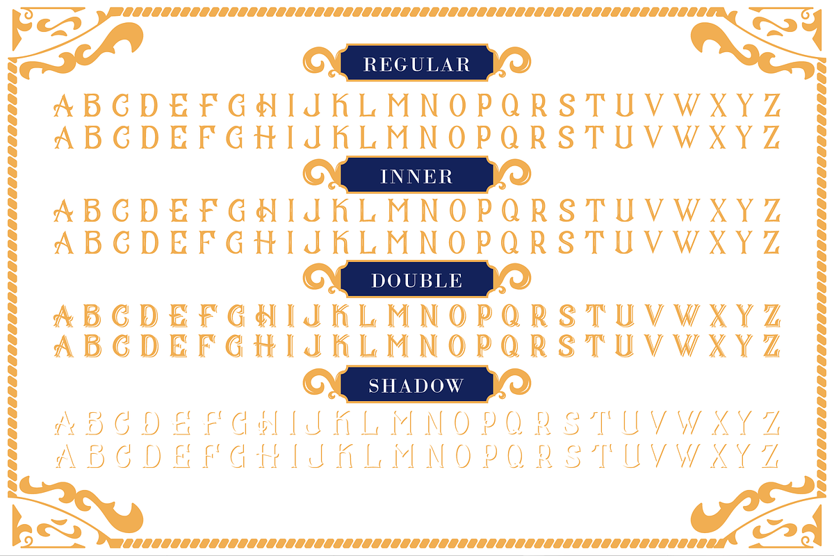CS Mulan Font + Ornaments preview 2