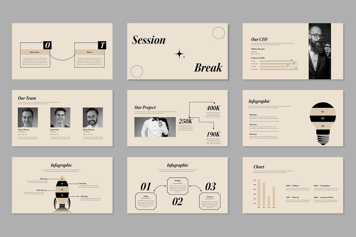 Minimal Business Presentation (ppt), a Presentation Template by Mighty-Slide (Photo 4 of 5)