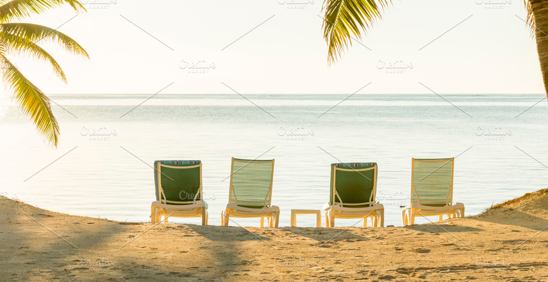 Tropical Holiday Beach Banner, a Holiday Photo by THP Creative