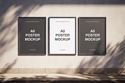 Poster Mockup Set, an Advertising Mockup by professorinc (Thumbnail 4 of 5)