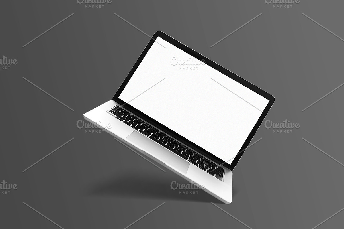 Laptop Mockup, a Device Mockup by Viswal Studio (Photo 3 of 4)