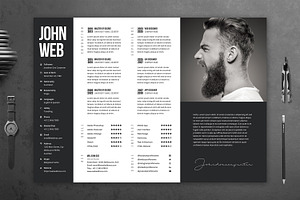 Resume CV Template 52