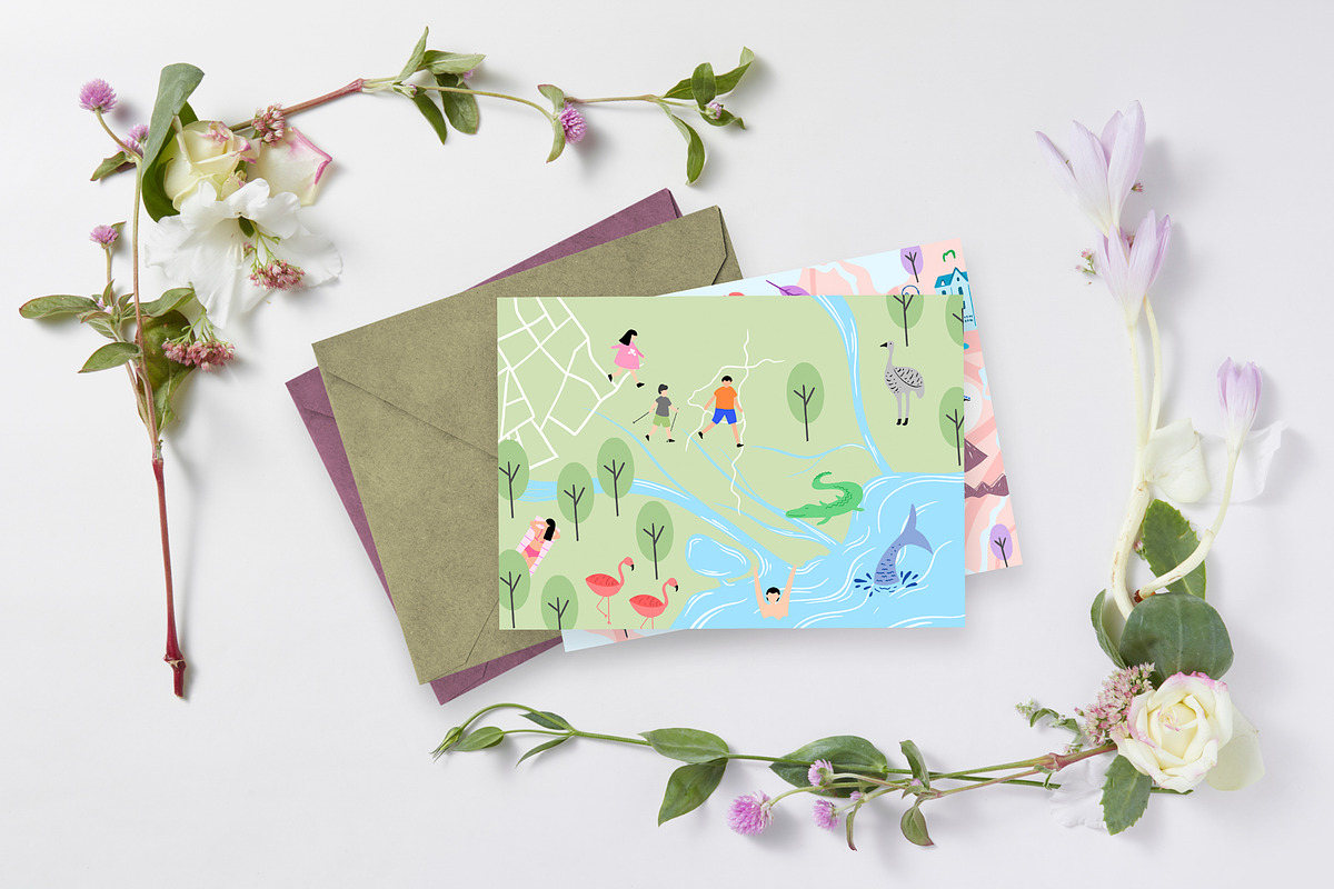 Map Creator, an Animal Illustration by Alina Sh (Photo 11 of 12)