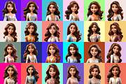 125 Animoji Avatars - Disney Princes, a Characters & Person 3D Model by Digital Blood (Thumbnail 8 of 9)