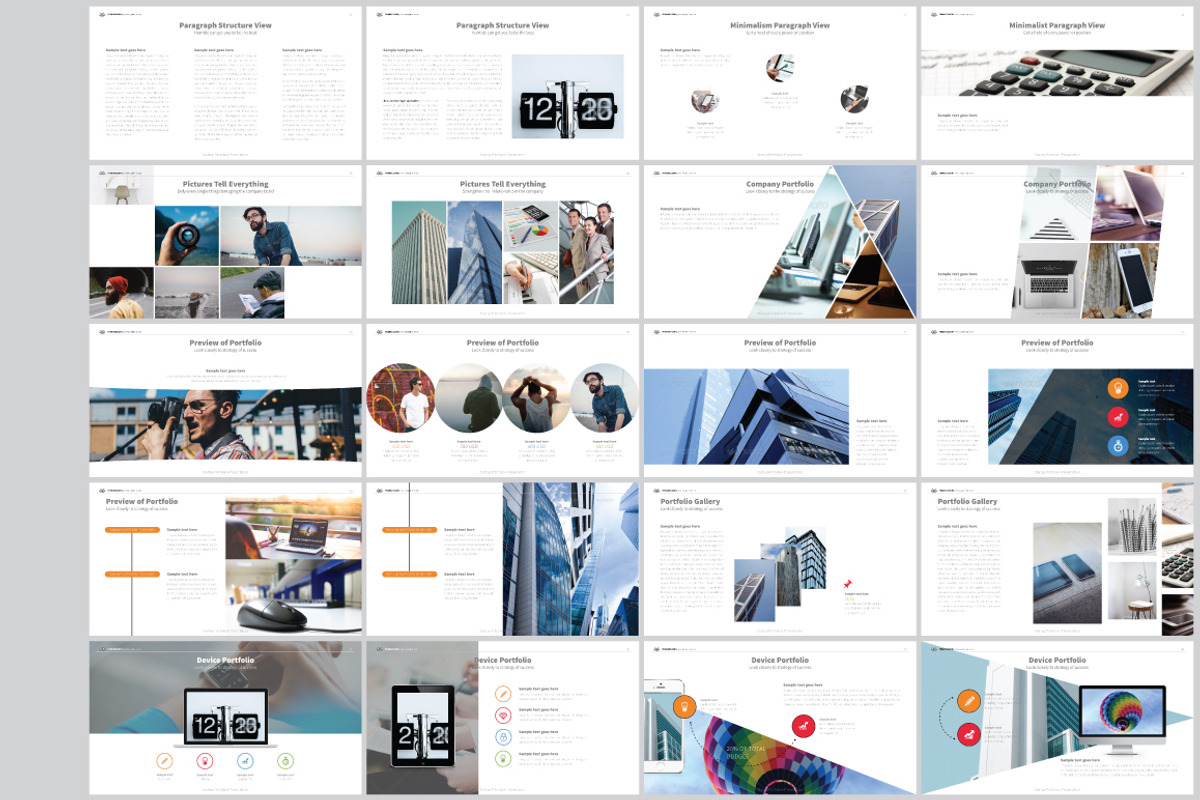 Clean PowerPoint, a Presentation Template by GreenDesign (Photo 2 of 5)