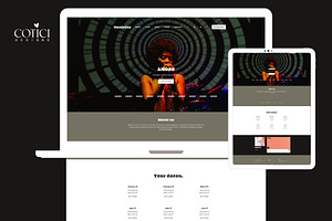 Musician Website For Squarespace