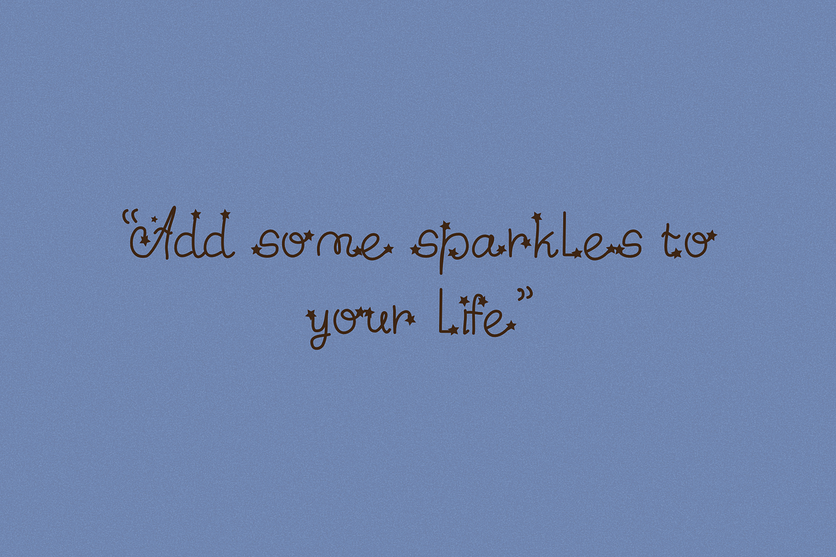 Quirky Star Celestial Font, a Handwritten Font by Ashiya Pixel (Photo 7 of 9)