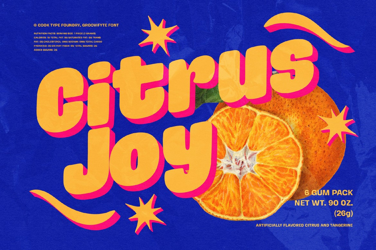 Groovifyte, a Sans Serif Font by graphicook (Photo 8 of 10)