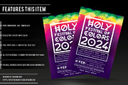 Festival Of Colors Flyer Template, a Flyer Template by designblends@gmail.com (Thumbnail 2 of 3)