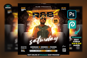 Night Club Flyer, a Flyer Template by StarPixles11