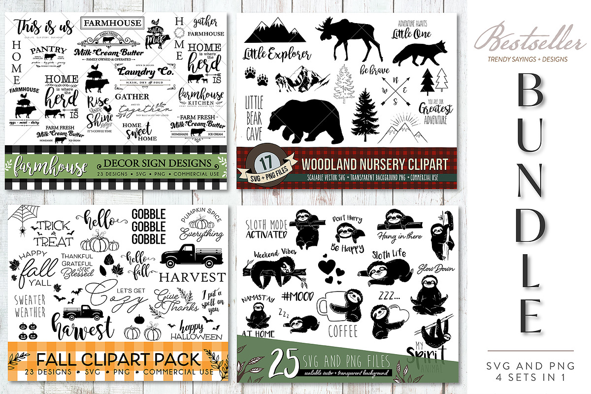 BESTSELLER BUNDLE! Sayings + Designs, a Graphic by Ink + Eye (Photo 1 of 8)