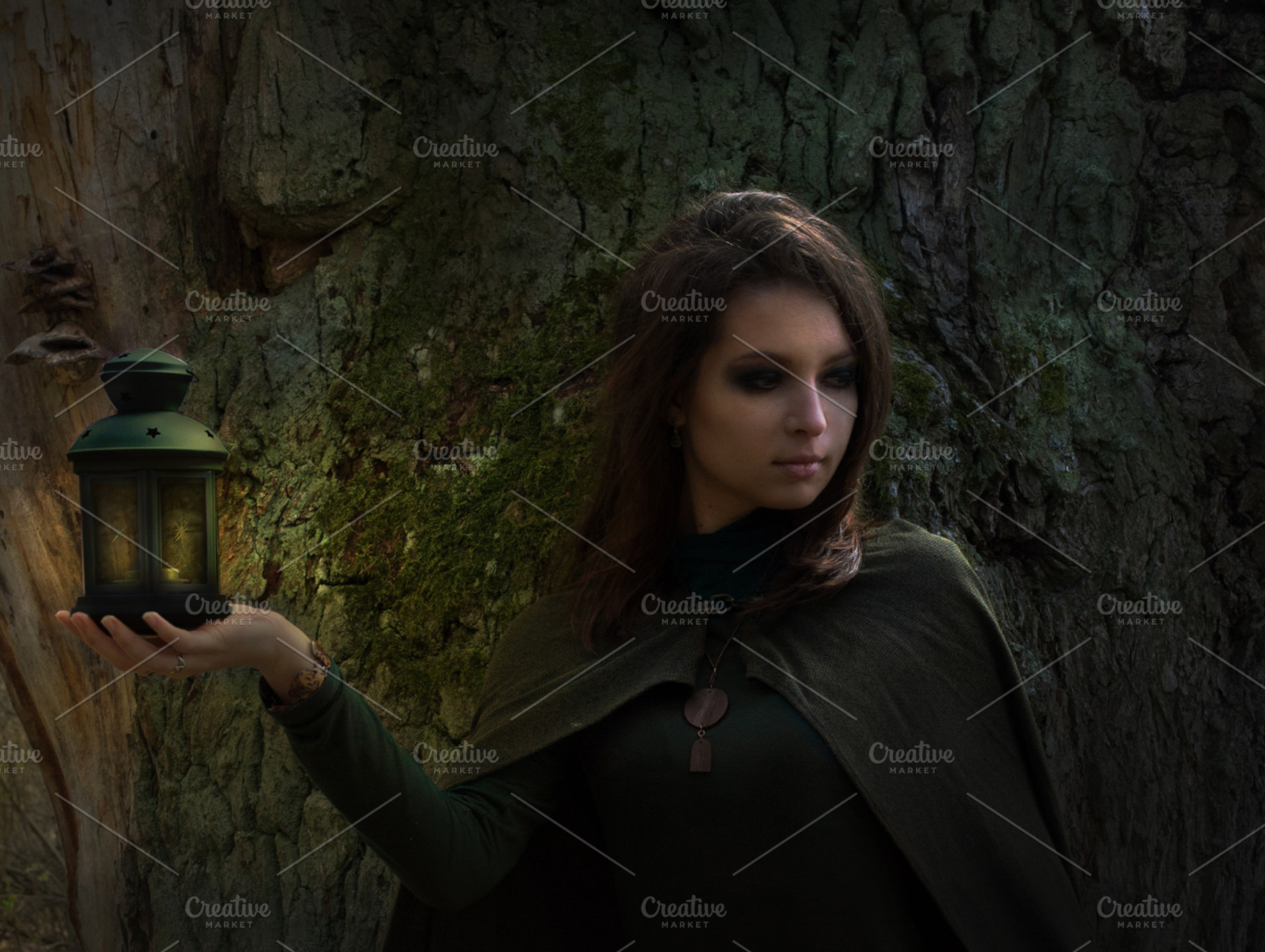Witch 3 stock photo containing witch and forest, a Person Photo by Innire