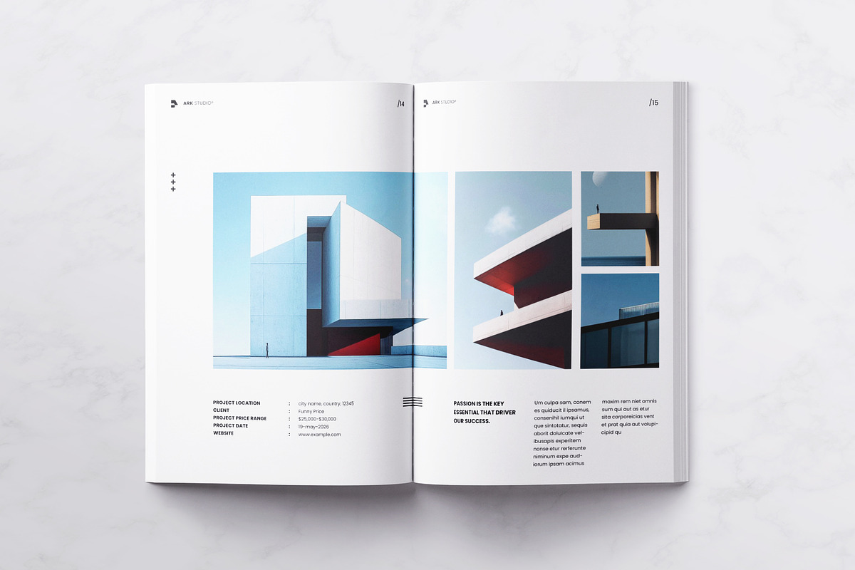 Architecture Portfolio Template, a Brochure Template by ArtisanaAura (Photo 9 of 18)