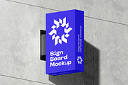 Signboard Vertical Mock-up, an Advertising Mockup by zippypixelstudio (Thumbnail 12 of 14)