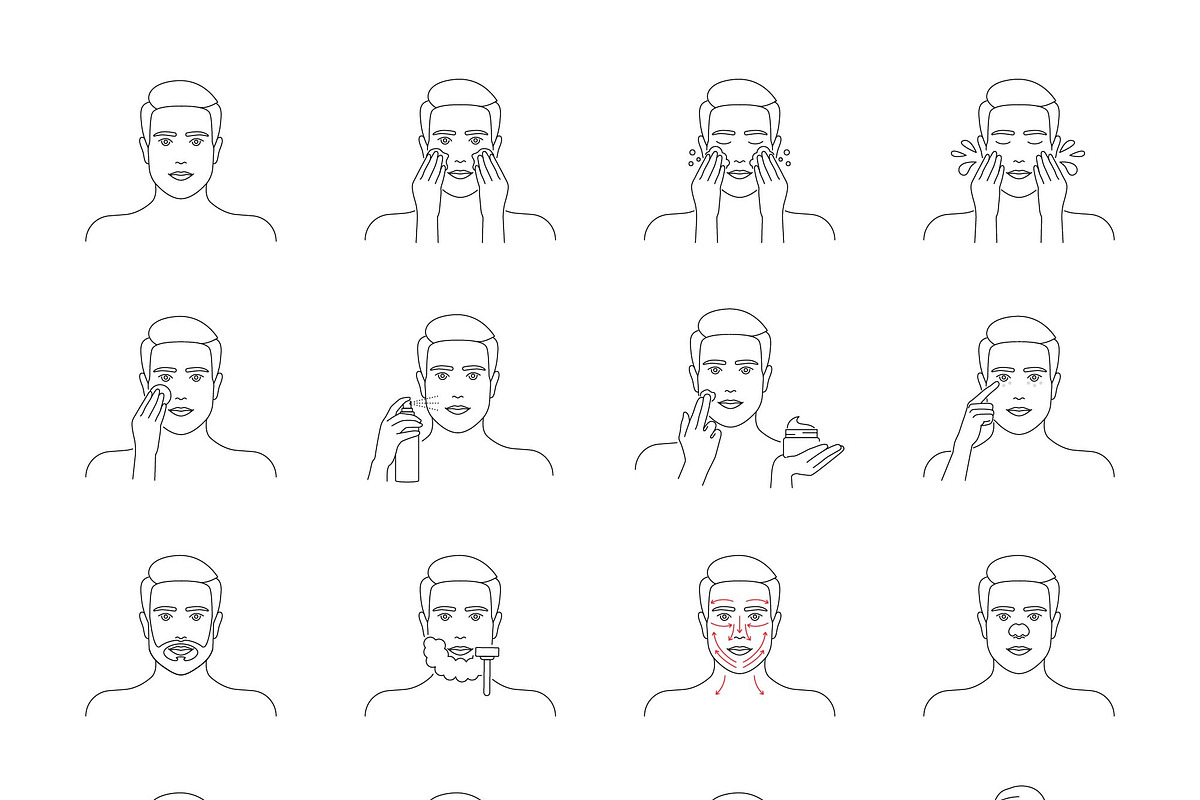200+ Beauty icons, an Outline Icon by mayrum (Photo 7 of 14)