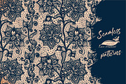 Abstract Lace Seamless Pattern, a Background Graphic by Vikpit (Thumbnail 2 of 3)