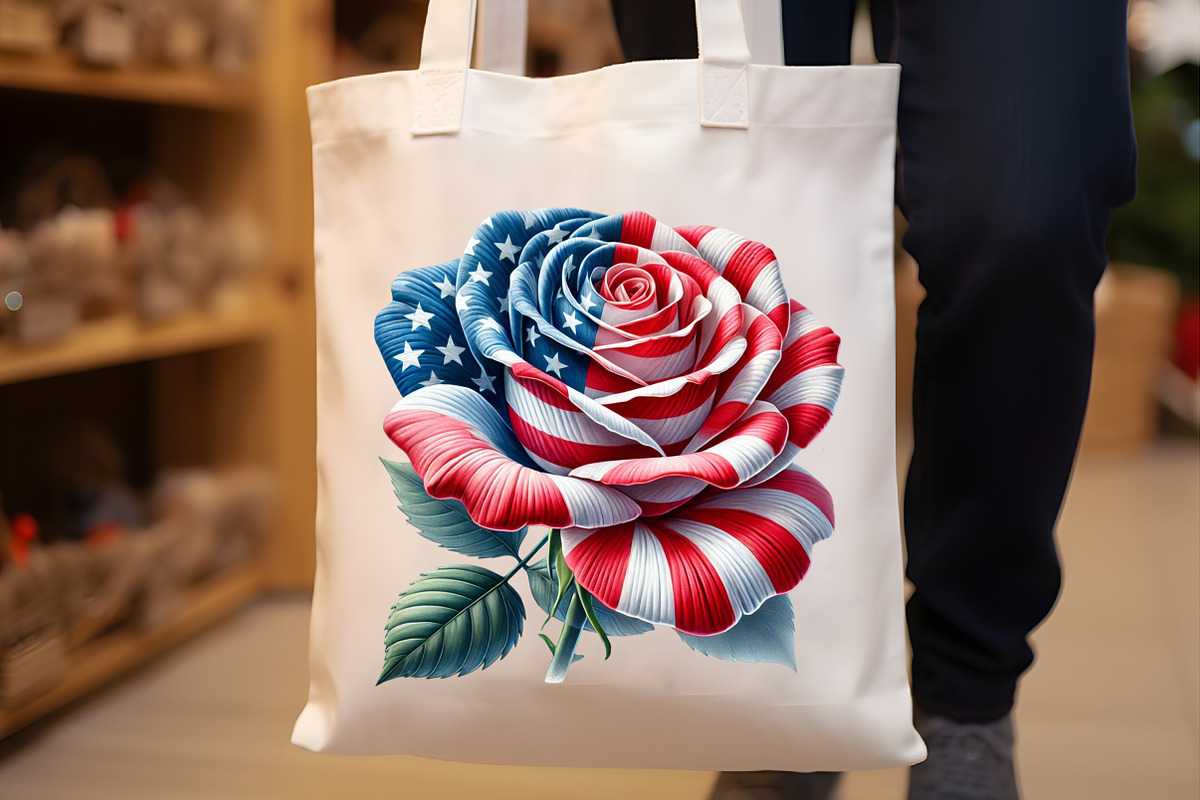4th of July Flower Clipart, an Illustration by Rose Art (Photo 5 of 6)