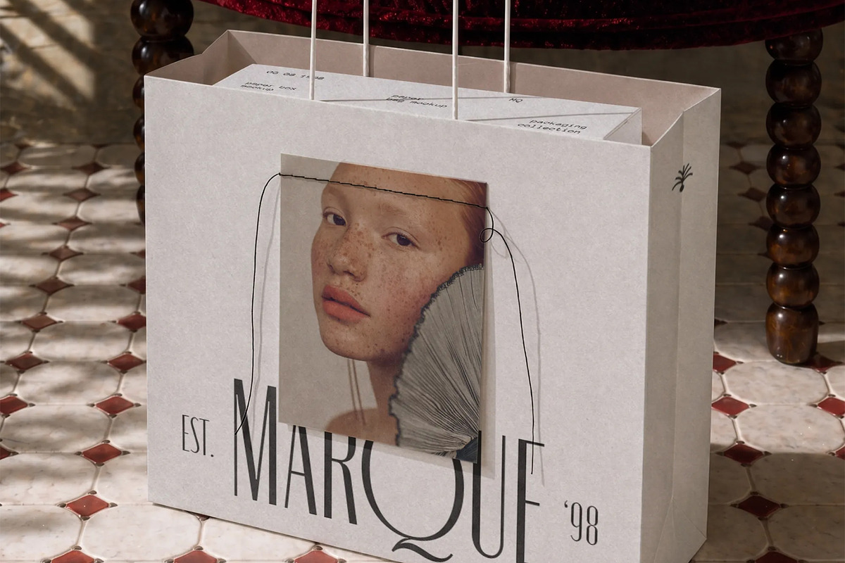 MARQUE - Packaging Mockups (14 PSD), a Packaging Mockup by Creatoom (Photo 4 of 15)
