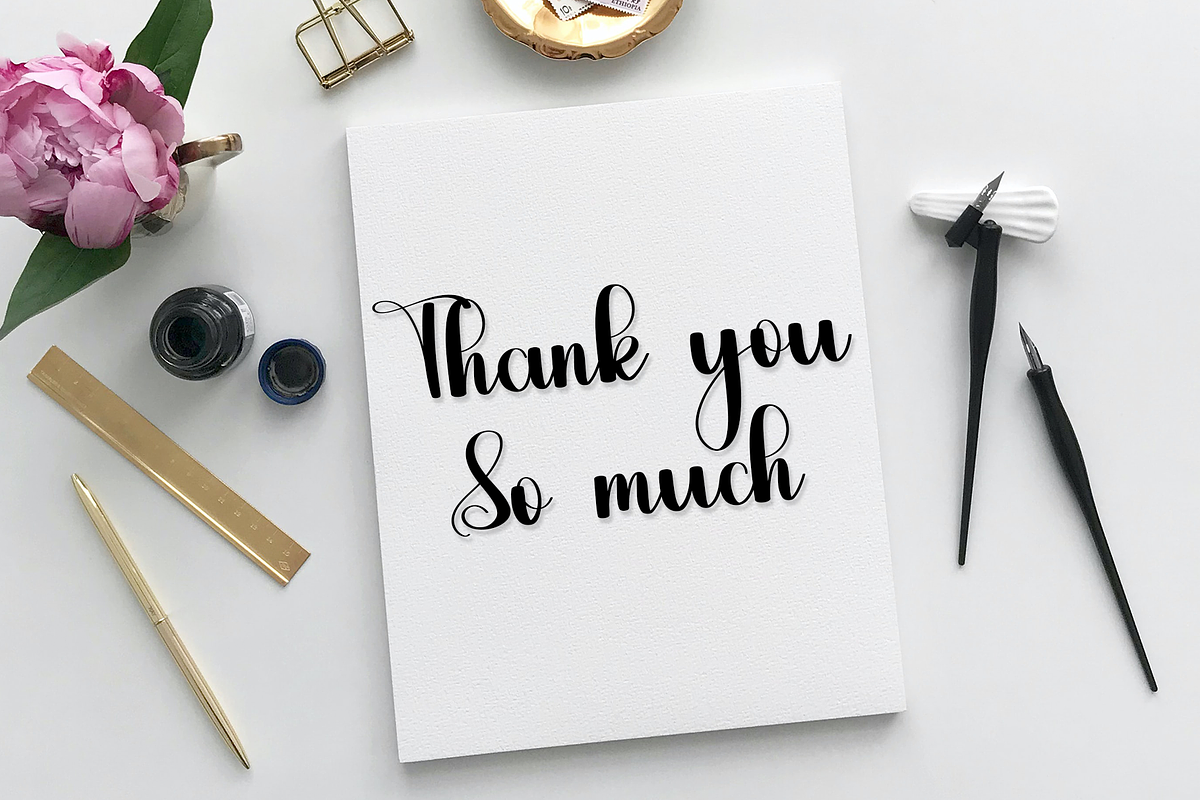 Angeles, a Handwritten Font by InermediaSTUDIO (Photo 4 of 7)