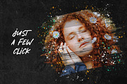 Paint Splash Photo Effect, a Layer Style Add-On by WudelMbois Studio (Thumbnail 2 of 3)