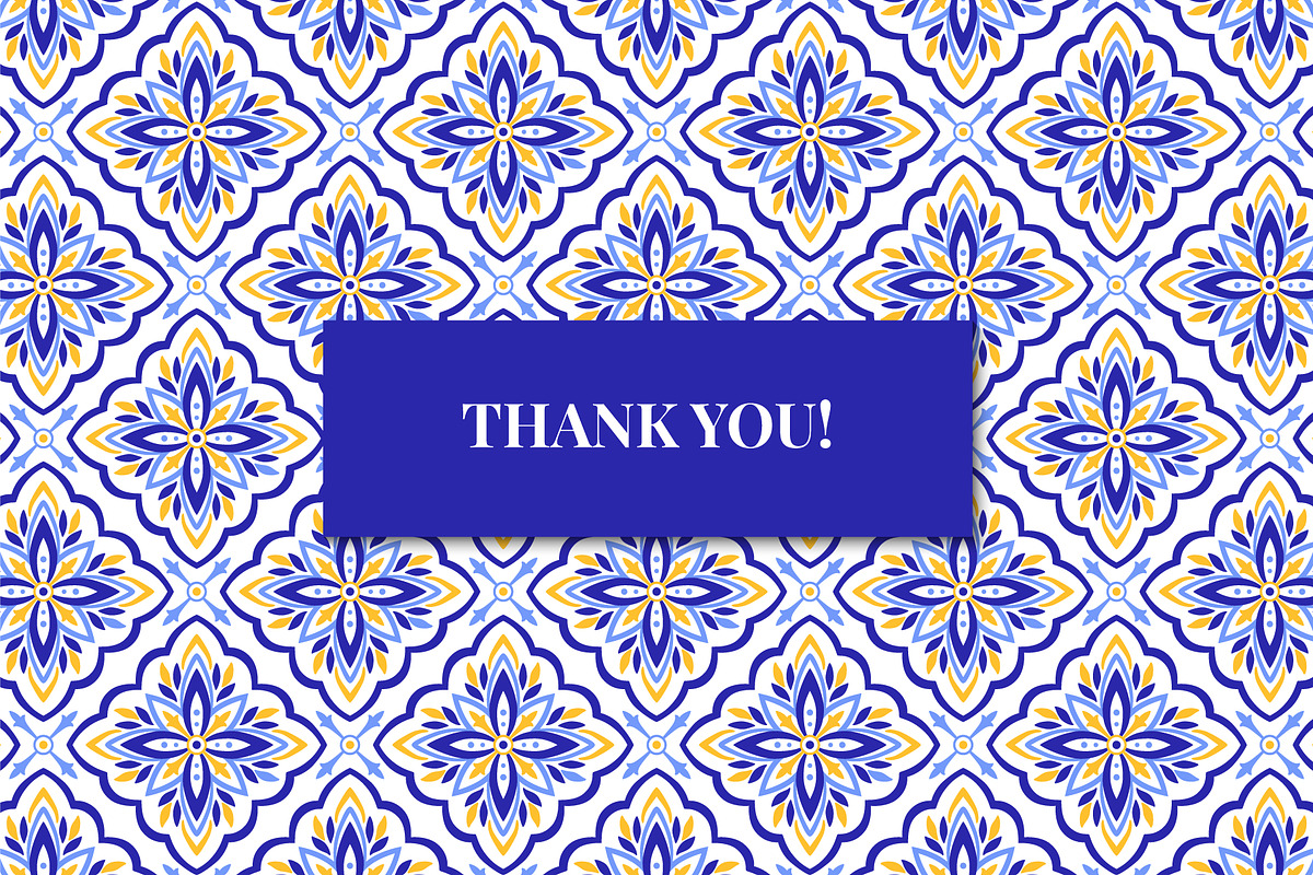 Mediterranean Style Tiles and Motifs, a Pattern Graphic by Vodoleyka (Photo 16 of 16)