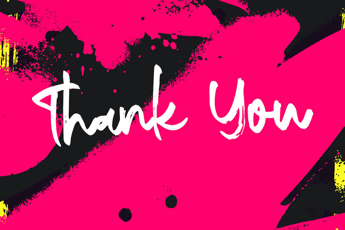 Reginy - Textured Brush Font, a Script Font by StringLabs (Photo 8 of 8)