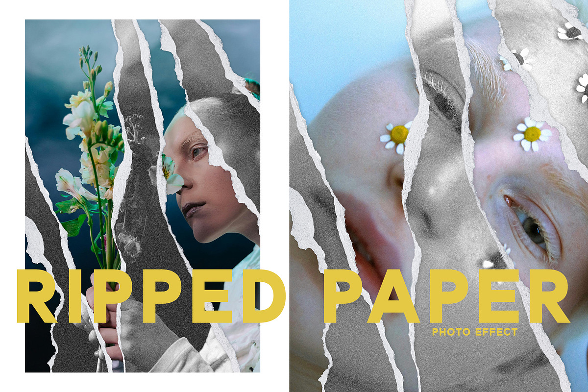 Torn Paper Edges Photo Effect, a Layer Style Add-On by smishura (Photo 1 of 3)