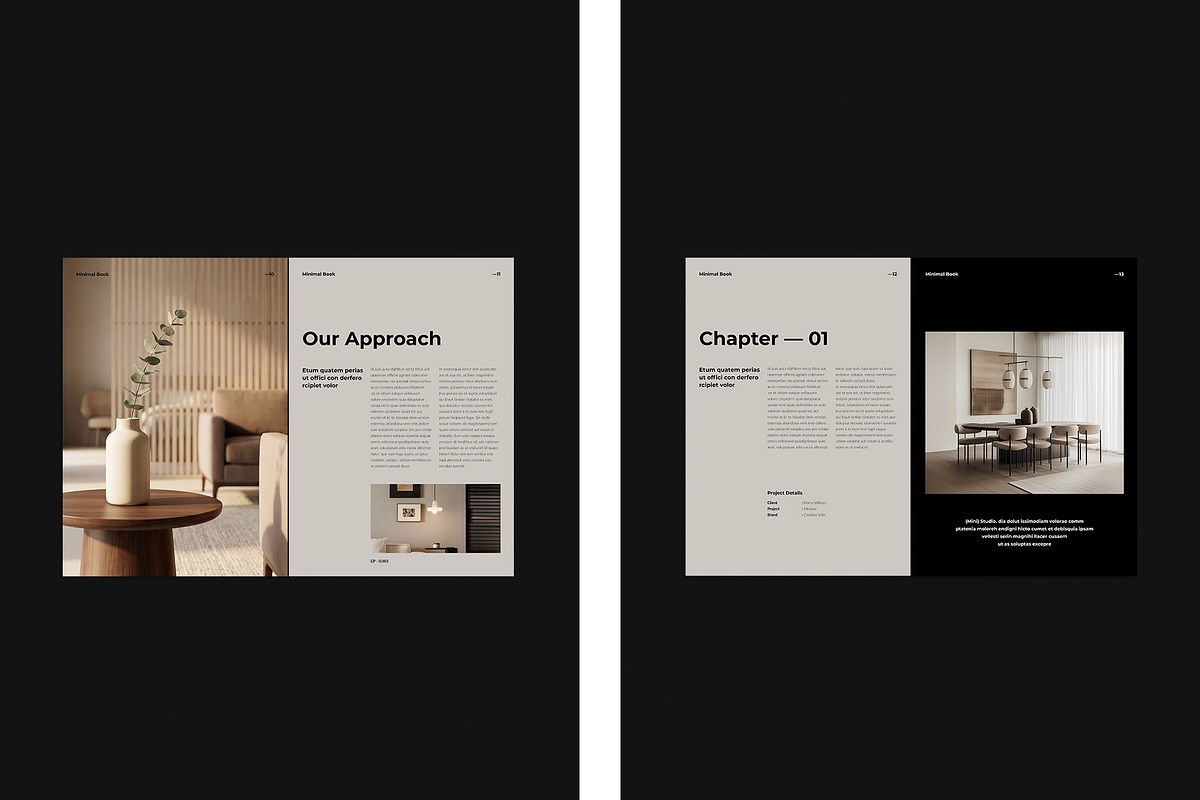 Minimal Editorial Book Layout -Canva, a Magazine Template by TemplateFolio-Shop (Photo 7 of 24)