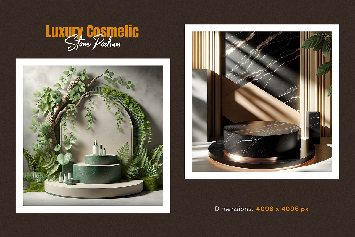 Luxury Cosmetic Stone Podium Bundle, a Background Photo by zahidhossainalif (Photo 8 of 11)