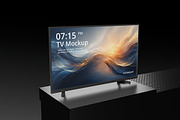 Smart TV Mockup for Digital Screen, a Mac Mockup by My Code Std (Thumbnail 3 of 5)