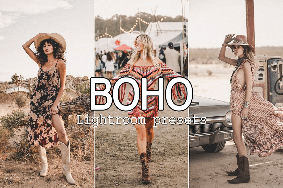 10 Boho Lifestyle Lightroom Presets, a Preset Add-On by Presets by Yevhen (Photo 1 of 10)