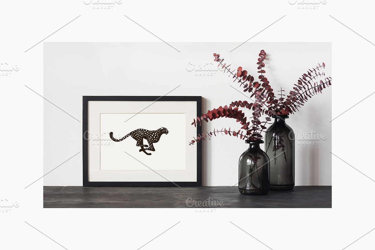 Artwork Frame Mockup Photo Bundle, a Poster Template by Octopus_Vibes (Photo 13 of 15)