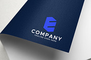 Letter E minimal logo design, a Branding & Logo Template by Amadul11 (Thumbnail 3 of 4)