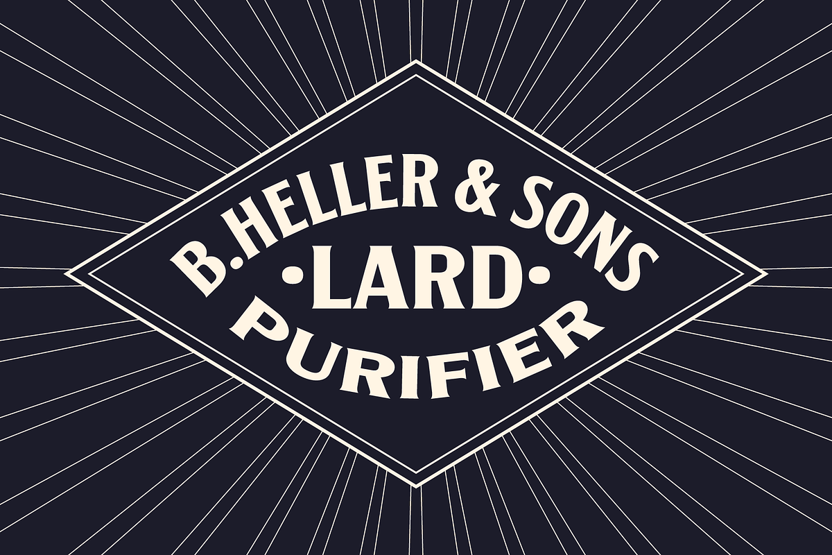 Godfrey Font Family, a Serif Font by Ilham Herry