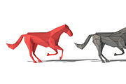 Low Poly Horses Pack, an Animal 3D Model by Tedi Permana (Thumbnail 10 of 28)