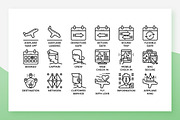 Air Transport Icons, an Outline Icon by Becris (Thumbnail 2 of 3)