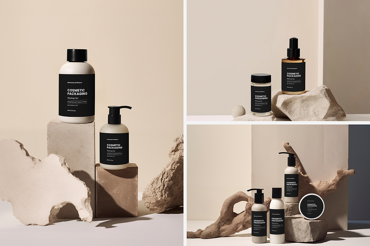 Cosmetic Mockups | Harmony of Nature, a Packaging Mockup by PARTNERS IN CRIME (Photo 5 of 8)