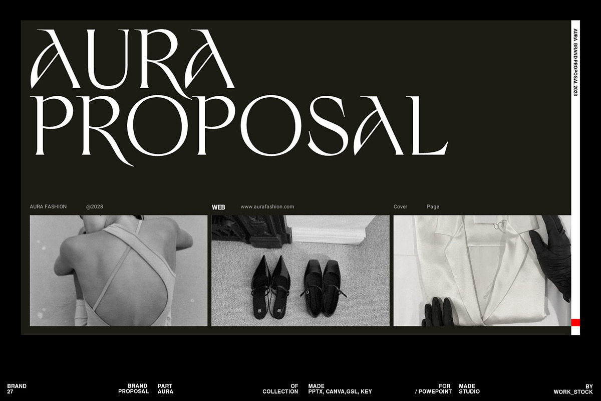 AURA | Brand Proposal Presentation, a Presentation Template by Work_Stock (Photo 8 of 10)