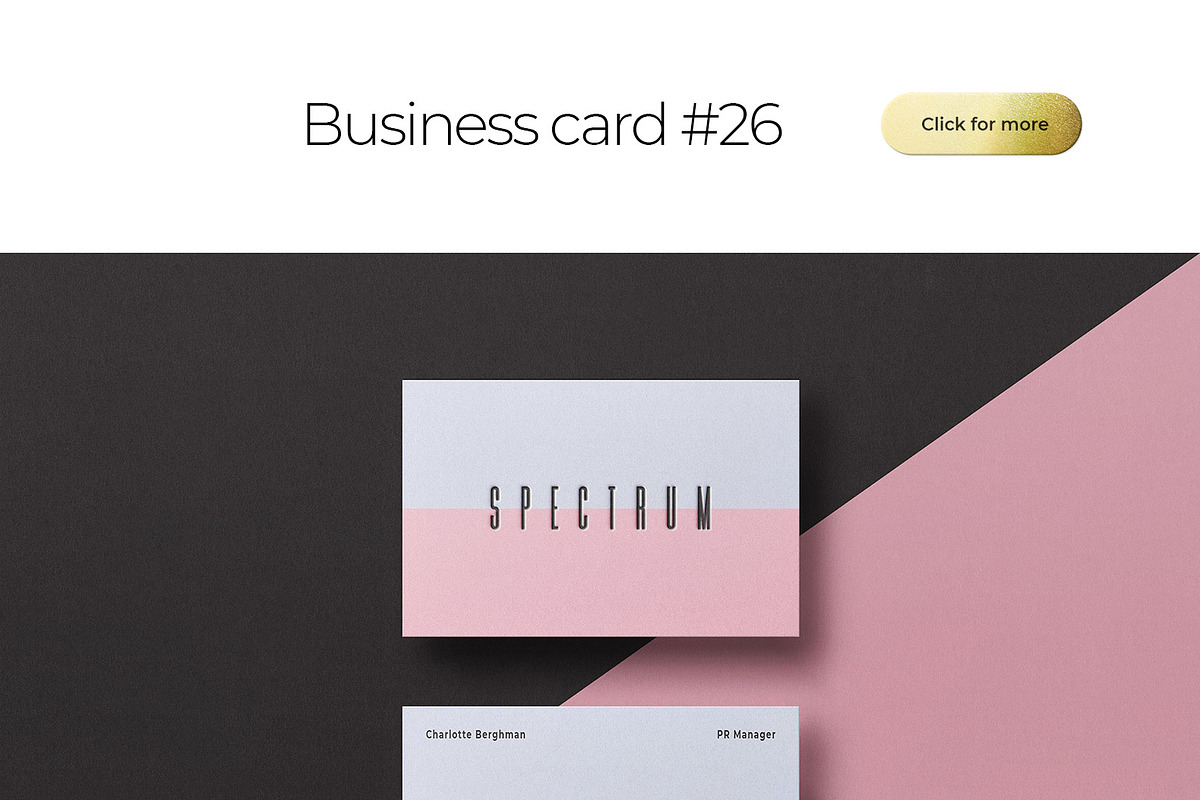 Business Card Bundle Template Mockup, a Business Card Template by PrintPixel (Photo 3 of 28)