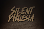 Silent Phobia, a Handwritten Font by khurasan (Thumbnail 1 of 6)