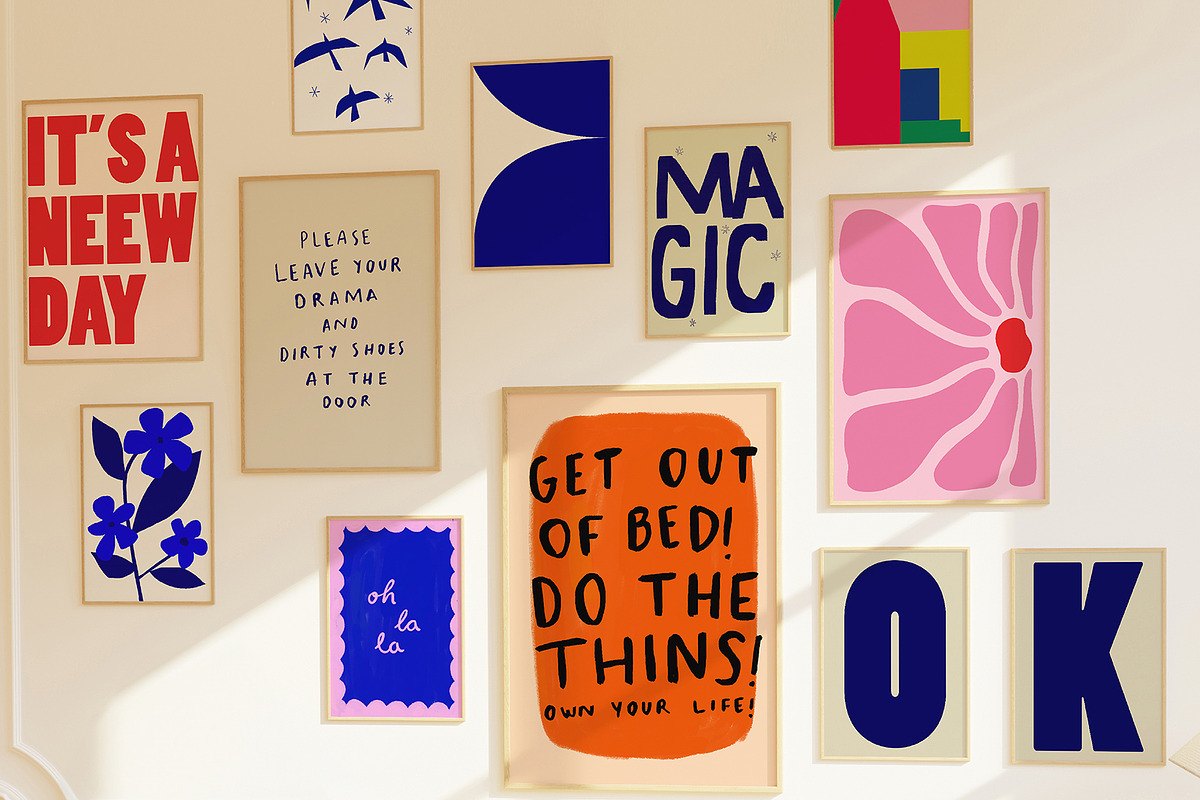 Vibrant Wall Collection, a Graphic by funderful (Photo 8 of 8)
