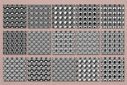 190 Handdrawn Scale Patterns, a Pattern Graphic by Monogram Fonts Co. (Thumbnail 7 of 16)