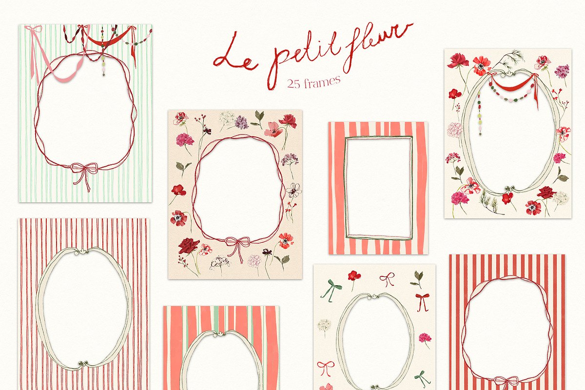Red Burgundy Flowers PNG, a Decorative Illustration by whiteheartdesign (Photo 13 of 17)